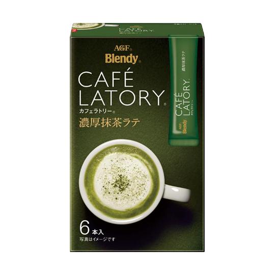 味の素AGF ブレンディカフェラトリー濃厚抹茶ラテ6本 13657 (65-0423-01)
