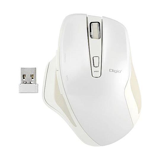 無線静音マウス ナカバヤシ MUS-RKF155W (65-0440-62)