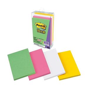 ポストイット強粘着マルチカラー8 75×50 4冊 スリーエム 656SS-MC-8 (65-0449-98)の商品画像