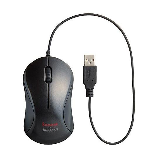 ケーブルが邪魔にならないノートPCマウス BUFFALO 4623-3103 (65-0456-11...