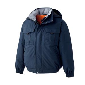 ミドリ安全 作業服 寒冷地防水防寒スラックス M4087下 ネイビー S〜5L