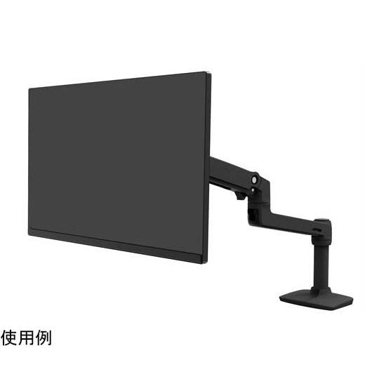 LX デスクマウント モニターアーム マットブラック 34インチ 3.2〜11.3kg まで対応 (...