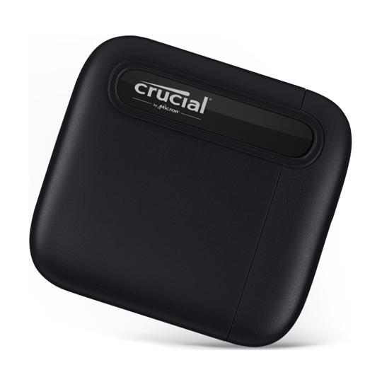 シリコンディスクドライブ Crucial X6 1000GB Portable SSD (65-18...