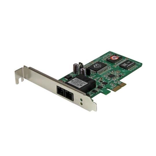 PCI Express対応マルチモード2芯SC光ファイバー使用ギガビットイーサネット ネットワークカ...