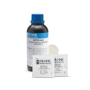 新品未使用　ハンナ　HI781 低濃度　硝酸塩　新品予備試薬25回分付き ☆海水用／低濃度硝酸塩チェッカー HI 781（0.00～5.00 ppm）【試薬25