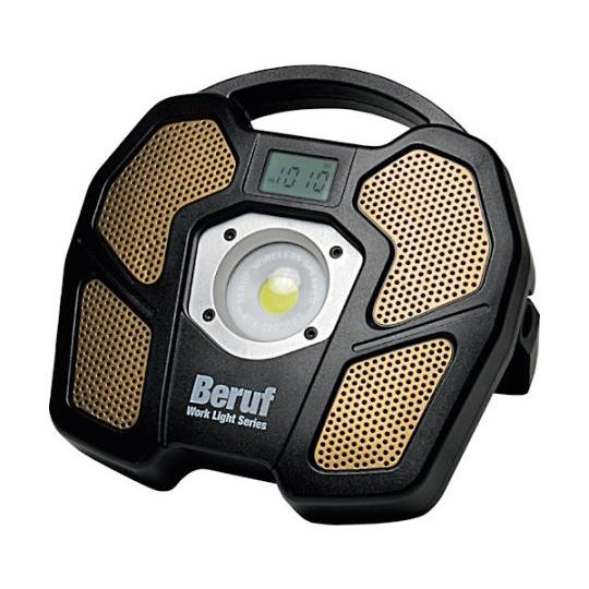 BERUF BTK-1301RBT スピーカー付ポータブルワークライト イチネンMTM 87236 ...