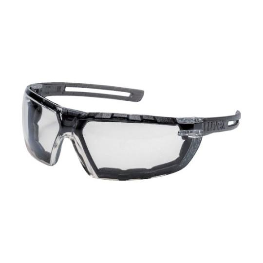 uvex 一眼型保護メガネ エックスフィット ガードフレーム付き 9199226 (65-1964-...