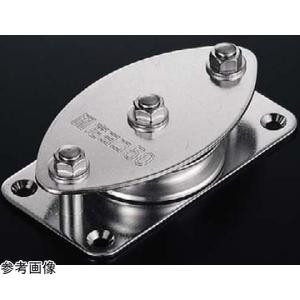 固定ブロック ヨコ型1車50mm 使用軸受ステンレス含油メタル ふじわら K50-10 (65-2086-39)