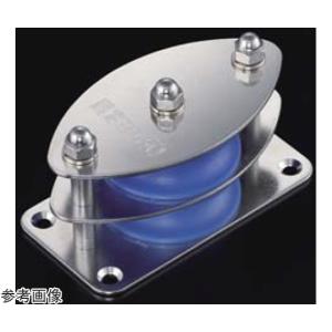 固定ブロック ヨコ型2車50mm 使用軸受ベアリング #608ZZ ふじわら K50-16MCB (65-2086-47)