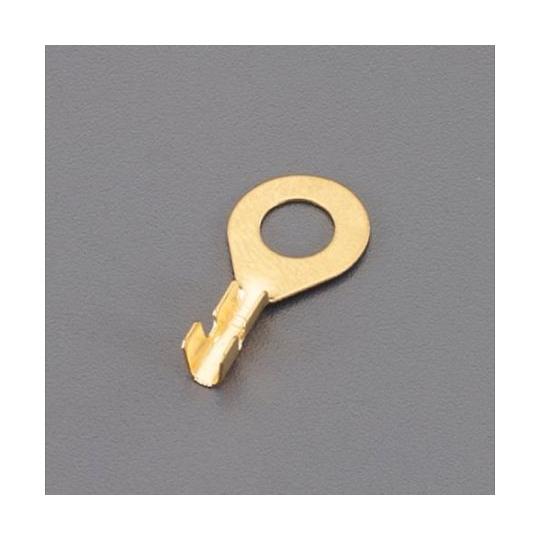 0.50-2.00mm2/ 6mm 丸形端子 薄型/100個 EA538RB-58 (65-2141...