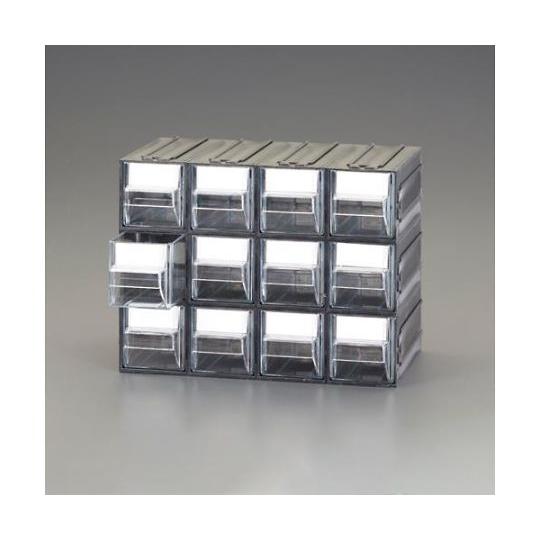 225x133x169mm/4列 3段 連結収納 引出し EA661CM-22 (65-2166-1...