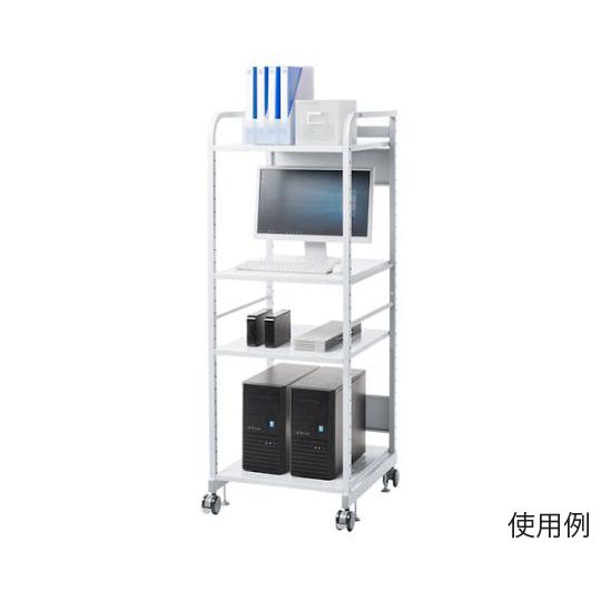 582x650x1589mm ＰＣラック 立ち作業用 EA954HC-294 (65-2290-37...