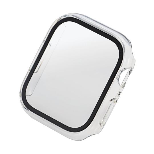 Apple Watch series7 45mm用フルカバーケース プレミアムガラス セラミックコー...