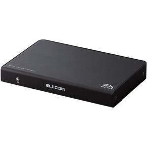 エレコム HDMI分配器 4K60p対応 1入力 4出力 VSP-HDP14BK (65-2329-34)