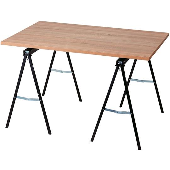 ハコマルシェ簡易テーブル ラスティック柄 W120cm ストア・エキスプレス 61-543-15-1...