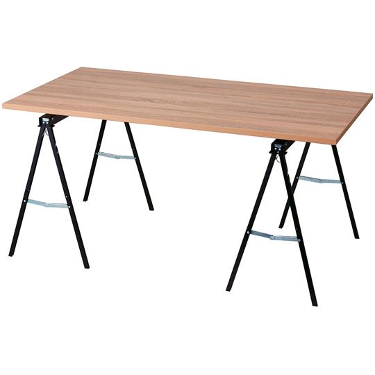 ハコマルシェ簡易テーブル ラスティック柄 W150cm ストア・エキスプレス 61-543-15-2...