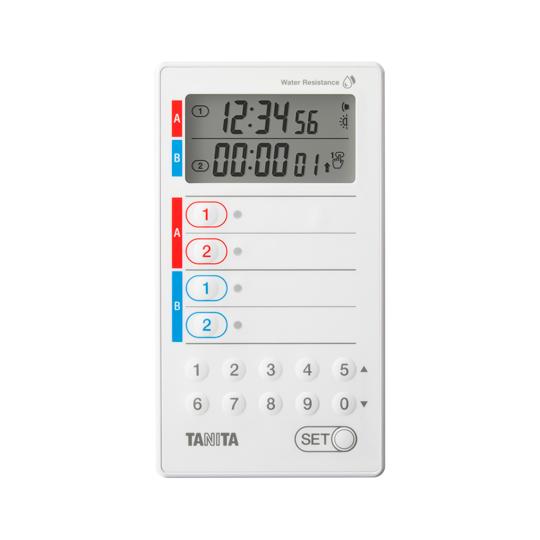 タニタ 業務用デジタルタイマー 洗えるタイプ TD-428 (65-2348-67)