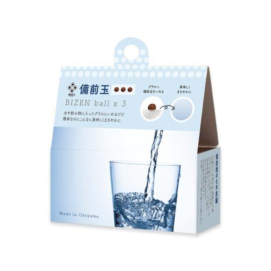 備前玉 3個入 水/飲み物 ロジック LG-BIZEN-DRINK (65-2350-68)