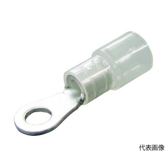 環境配慮形絶縁被覆付 R形 50個入 5.3 透明 ニチフ TMEX 3.5-5S-CLR (65-...