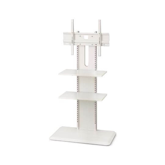 スタンドテレビ台 オフホワイト アイリスオーヤマ UTS-700R-OW (65-3355-35)