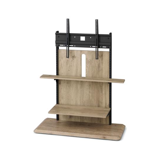 スタンドテレビ台 ライトナチュラル アイリスオーヤマ UTS-900R-LN (65-3355-38...