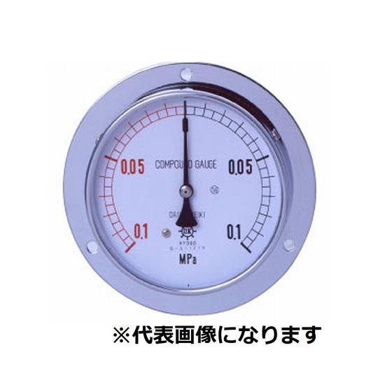 IPT一般圧力計 要部SUS D型 φ60 R1/4 0〜0.4MPA S-FDUR1/4-60:0...
