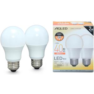 LED電球 E26 広配光タイプ 2個セット 電球色 40形相当 (485lm) LDA5L-G-4T6-E2P