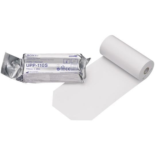 ハイブリッドグラフィックプリンター用光沢プリント用紙 1巻×10箱入 SONY UPP-110S (...
