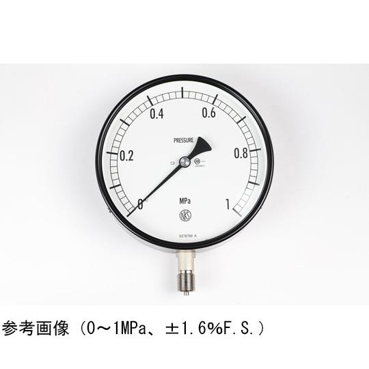 普通形圧力計 Φ150 立形A枠 60MPa 検査証明書付 長野計器 AG10-133 (65-42...