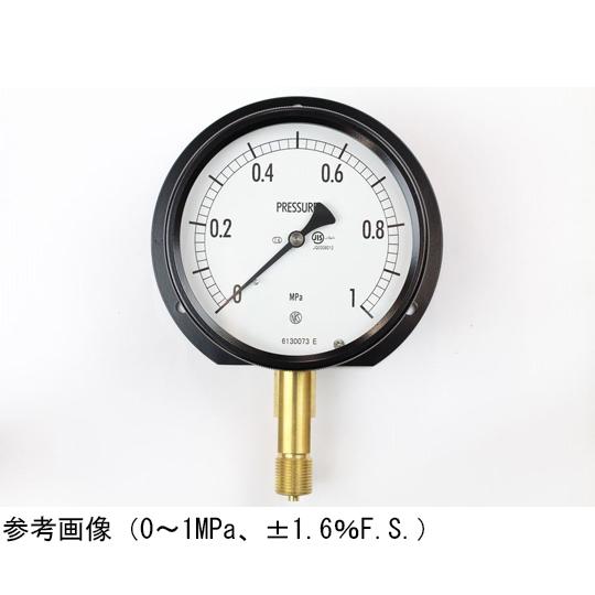 長野計器 密閉型圧力計 100Φ 立形B枠 40kPa BE10-231  (65-4301-86)