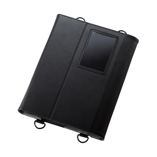 Dynabook K50/K60対応ソフトレザーケース ショルダーベルト付 キーボード対応 ブラック...