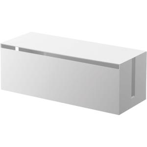 テレビ裏ケーブルボックス スマート ホワイト 山崎実業 4987 (65-5557-28)の商品画像