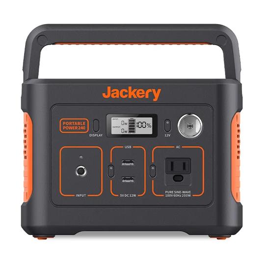 Jackery Japan Jackery ポータブル電源 240 PTB021 (65-6904-...