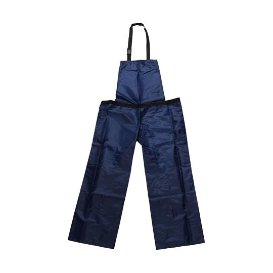 EARTH MAN 斬丸ダブルバックル草刈用サロペット ネイビー 高儀  (65-6908-52)