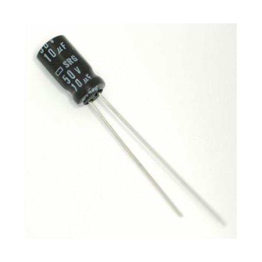 コンデンサ 4.7μF 50V dc 1袋 10個入 日本ケミコン ESRG500ELL4R7MD0...