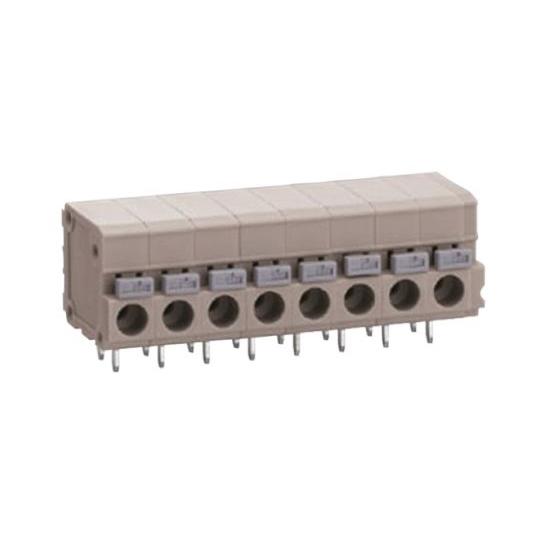 基板用端子台 5mmピッチ 1列 4極 グレー 1袋 5個入 サトーパーツ ML-800-S1H-4...