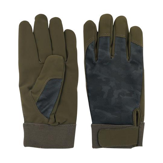 ACE 手袋 PU手袋 デルタフォース防寒 グリーン迷彩 M AG8260 (65-8099-76)