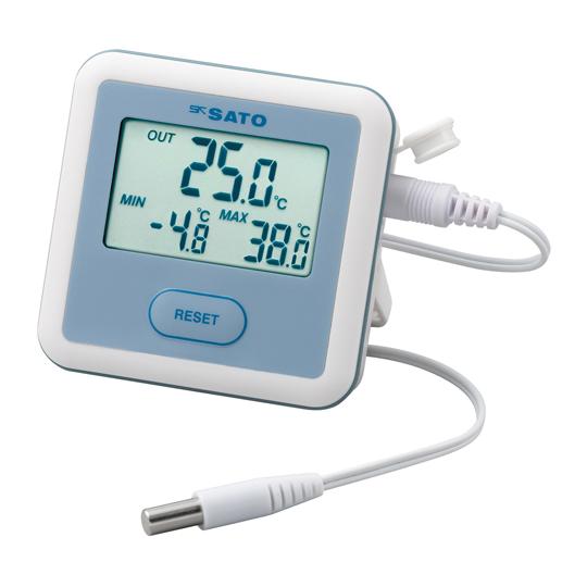 デジタル最高最低温度計 佐藤計量器製作所 PC-3510 (65-8726-92)