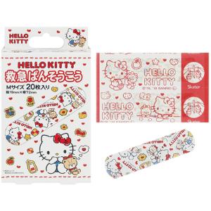 救急ばんそうこう Mサイズ ハローキティ 20枚入 スケーター QQB1 医療