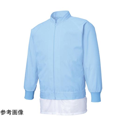 男女共用混入だいきらい長袖ジャケット サックス S サンエス FX70941R (65-8750-8...
