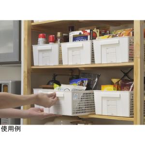トリムバスケット ラージ ホワイト イノマタ化...の詳細画像1