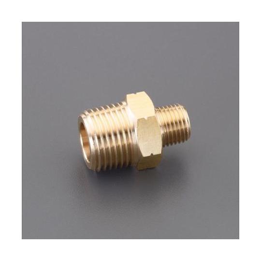 R 1/4"xR 1/2" ニップル RoHS対応品 EA141AD-114 (65-9246-99...