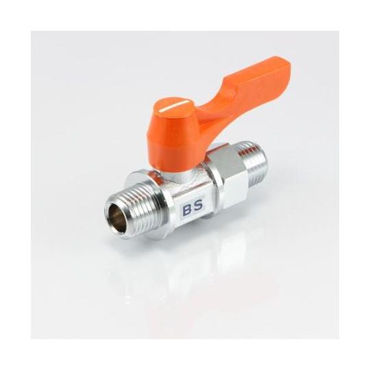 R 1/2"xR 1/2" ミニボールバルブ RoHS対応品 EA425BS-144 (65-925...