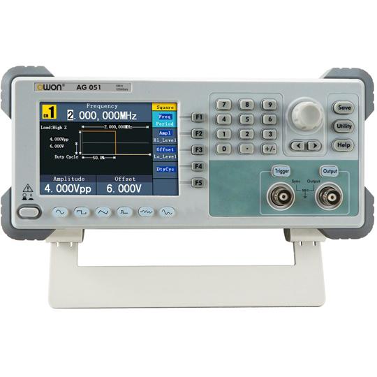 OWON ファンクション・ジェネレータ 5MHz 1CH OWON AG051 (65-9491-5...