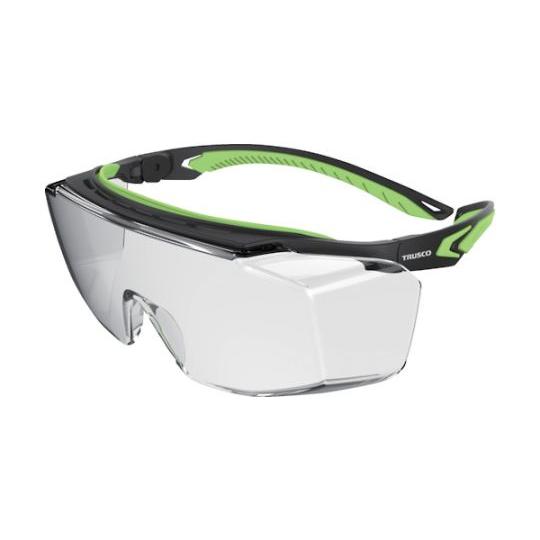 一眼型オーバーセーフティグラス JIS規格品・ひさし付きタイプ トラスコ中山 SS2027X (65...