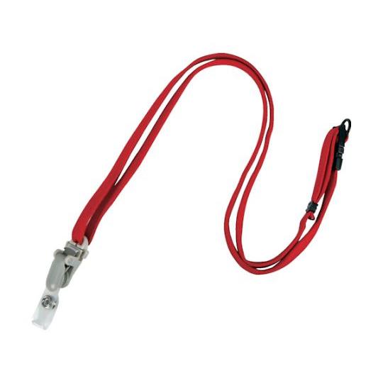 脱着式名札用ストラップ 赤 トラスコ中山 TND-S-R (65-9764-63)