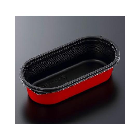 弁当容器 CTなごみ M20-10 BK-R 身 600枚 中央化学 616227 (65-9858...