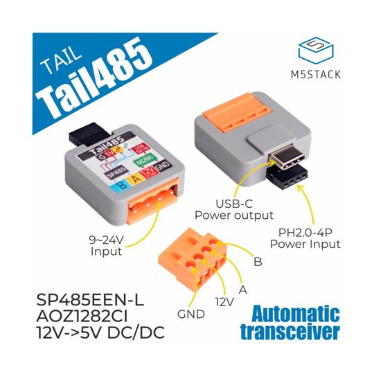 ATOM Tail485 M5Stack M5STACK-T002 (67-0363-01)