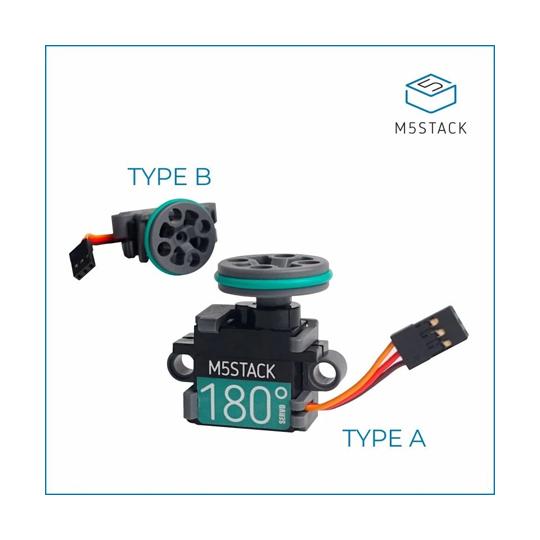 Servo Kit 180° M5Stack M5STACK-A076-B (67-0370-70)