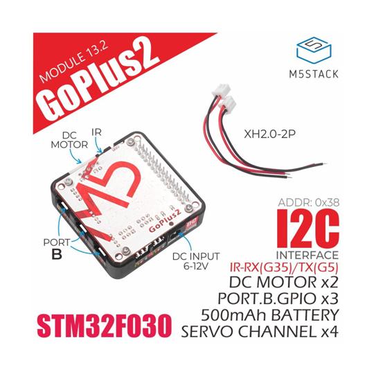 M5Stack用GOPLUS2モジュール M5Stack M5STACK-M025-B (67-03...